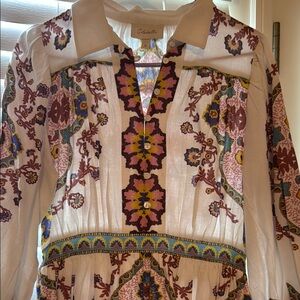 Cleobella Multicolor Long Sleeve Dress